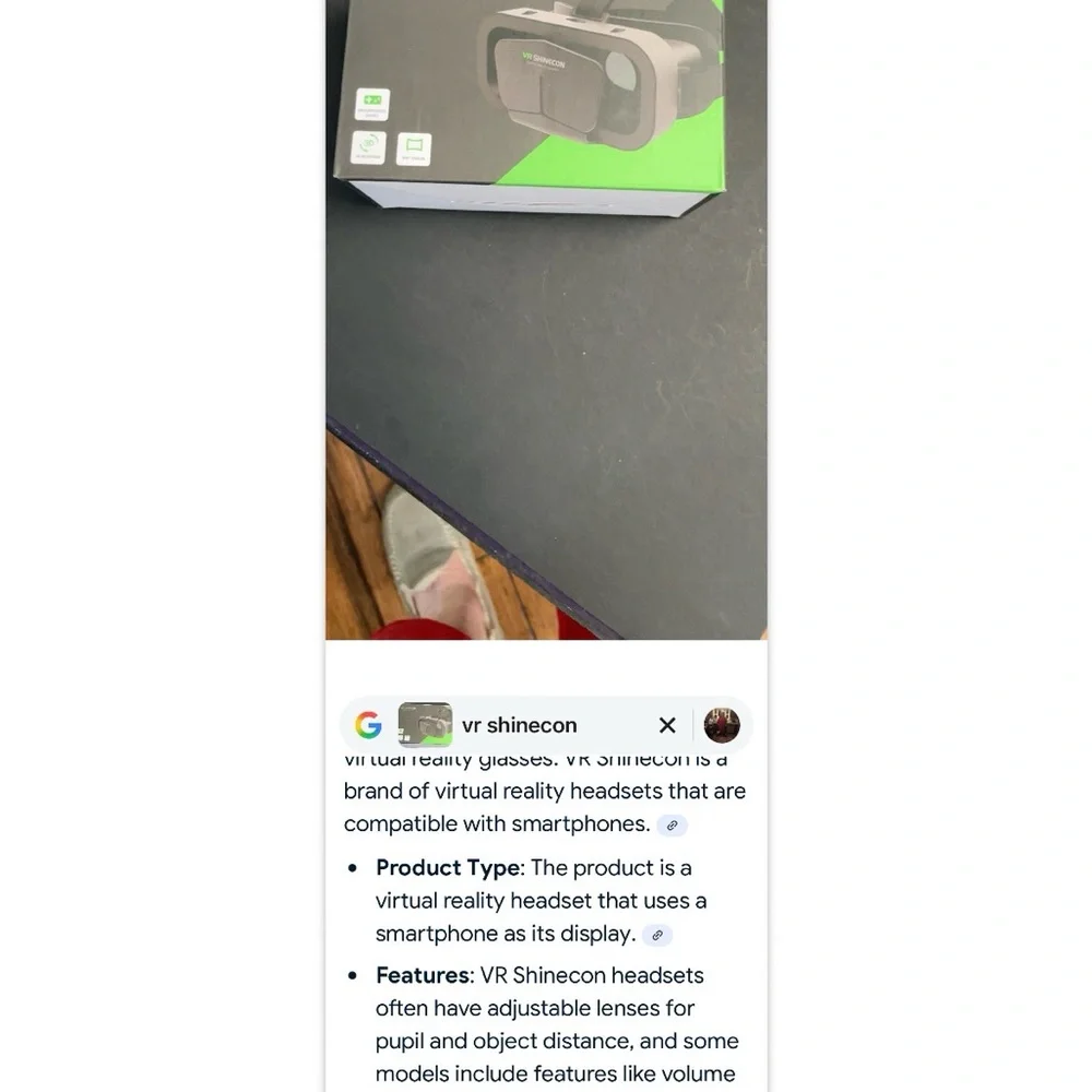 Smartphone VR Headset - Black and Gray